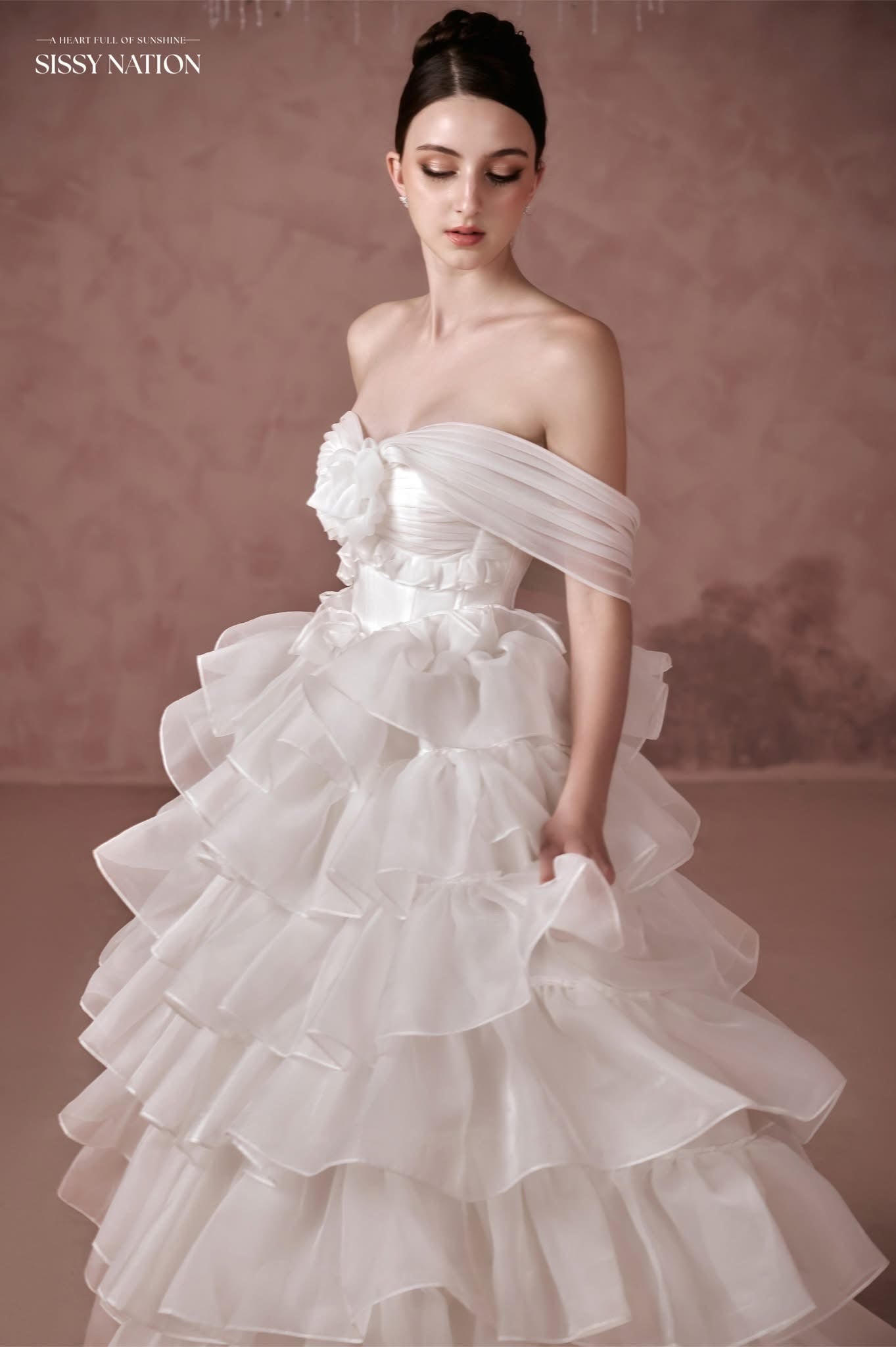 Sissy Nation White Think Of Me Maxi Dress