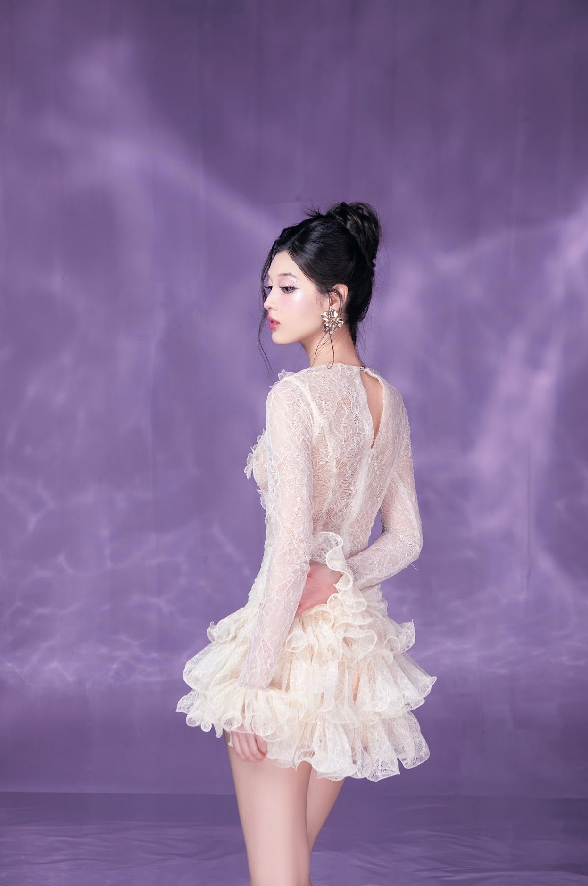 By Jenny White Mei Mini Dress