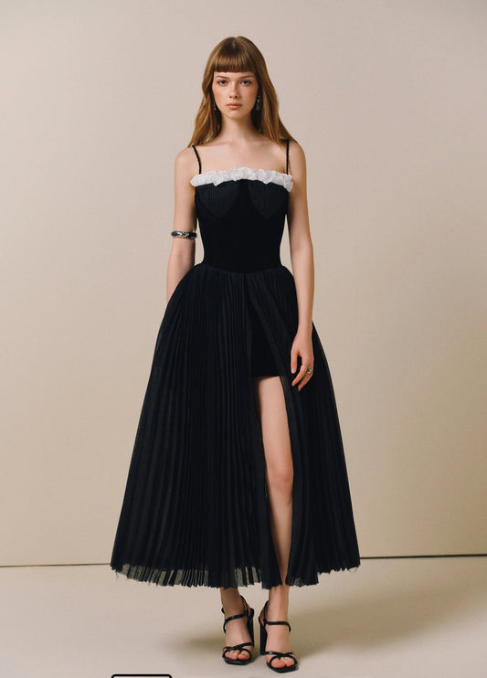 CICI BLACK LUPHIA Midi Dress