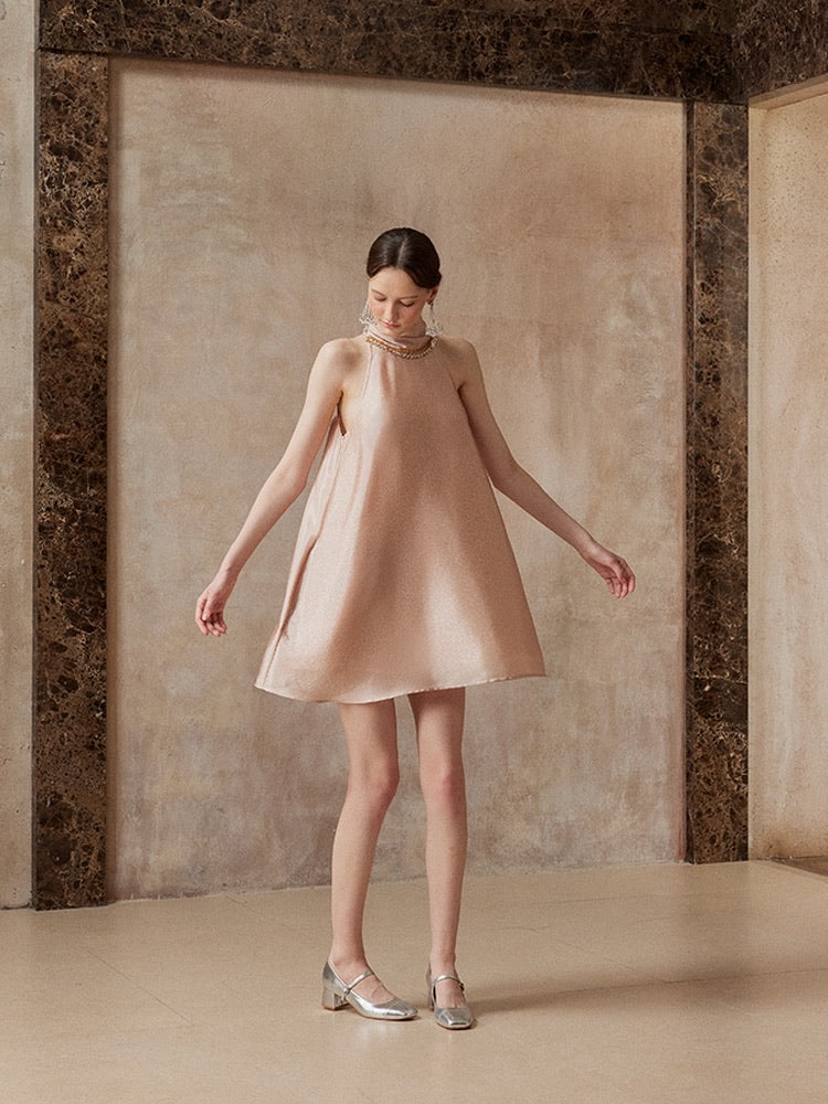 Fa sogno Pink Mini Dress