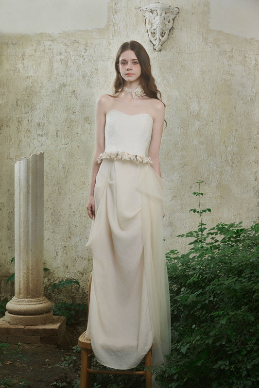 CROWCREW White Maxi Dress