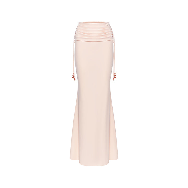 SHEERLUCK PINK TOP & MAXI SKIRT