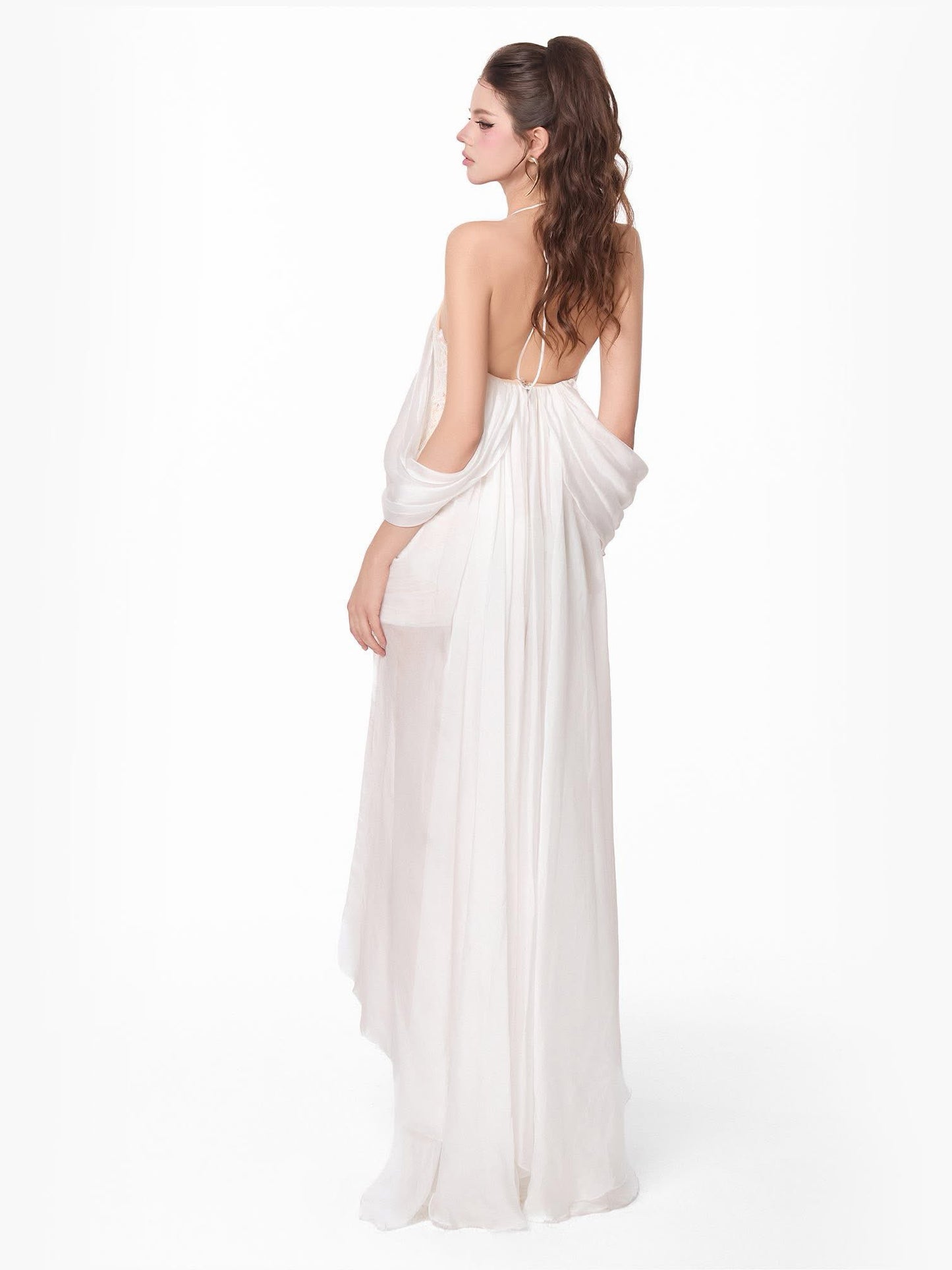 JENEA BY JENNY Sweet Vacation White Elle Mini Dress