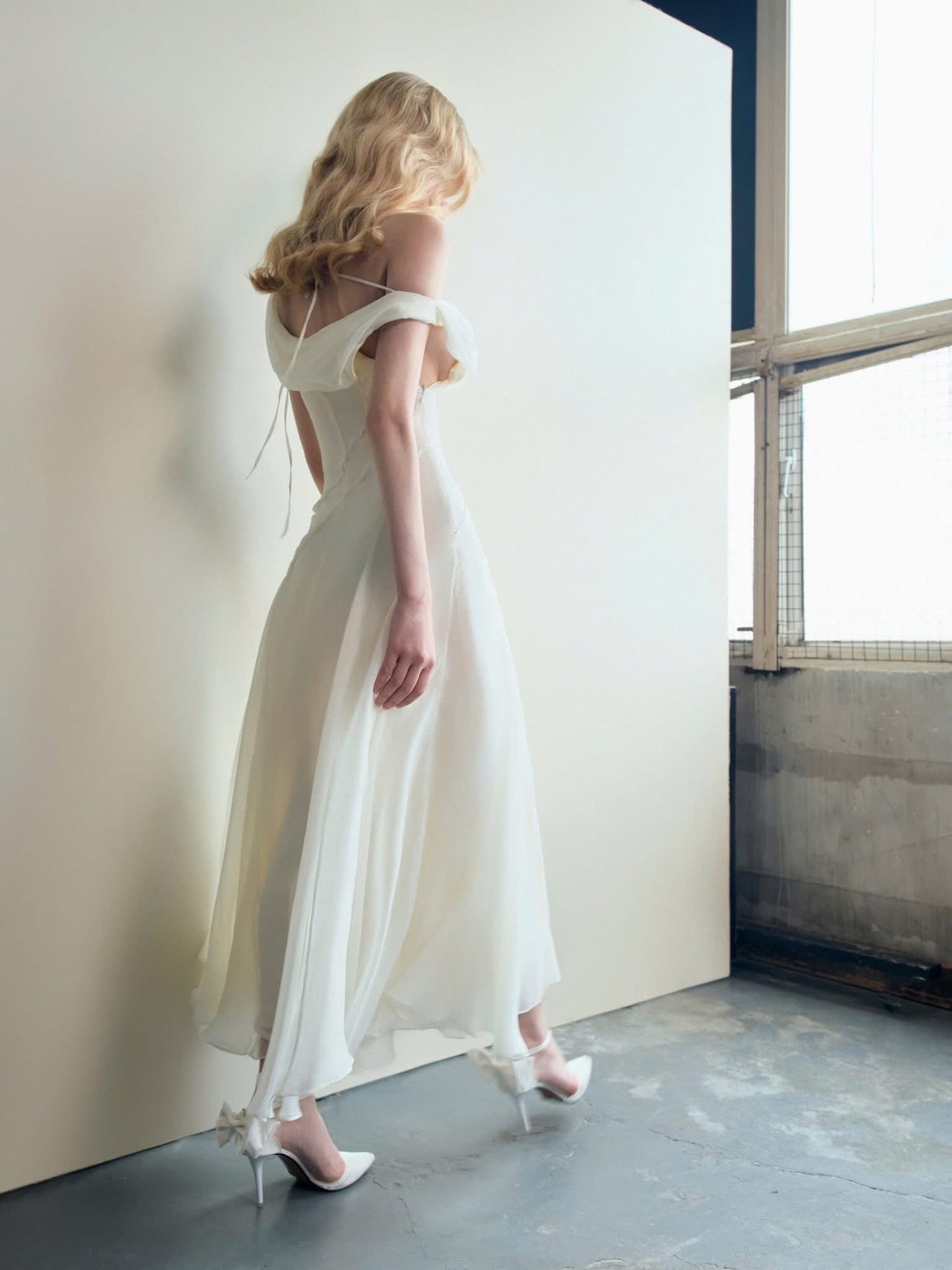 ENUFF White Lys Maxi Dress