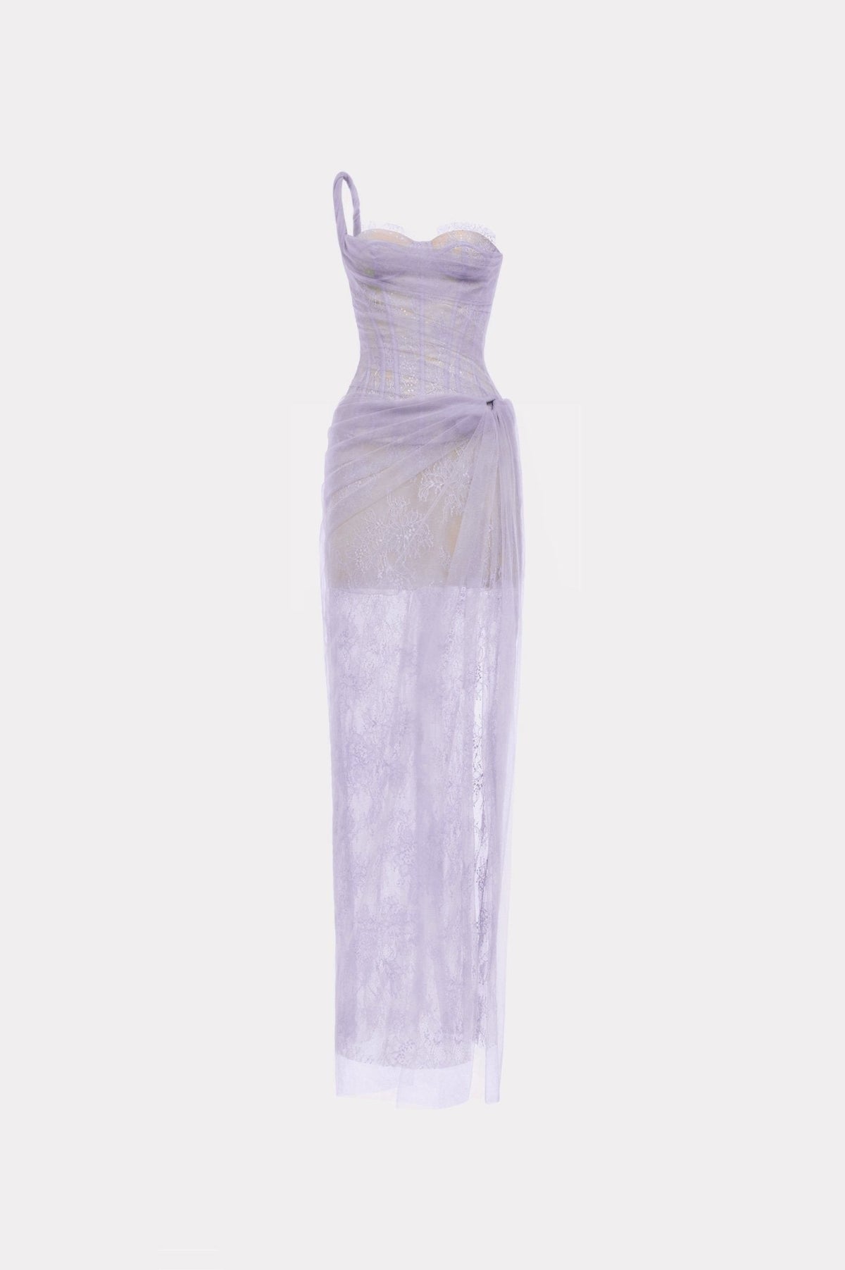 MONTSAND Nude Mara Maxi Dress