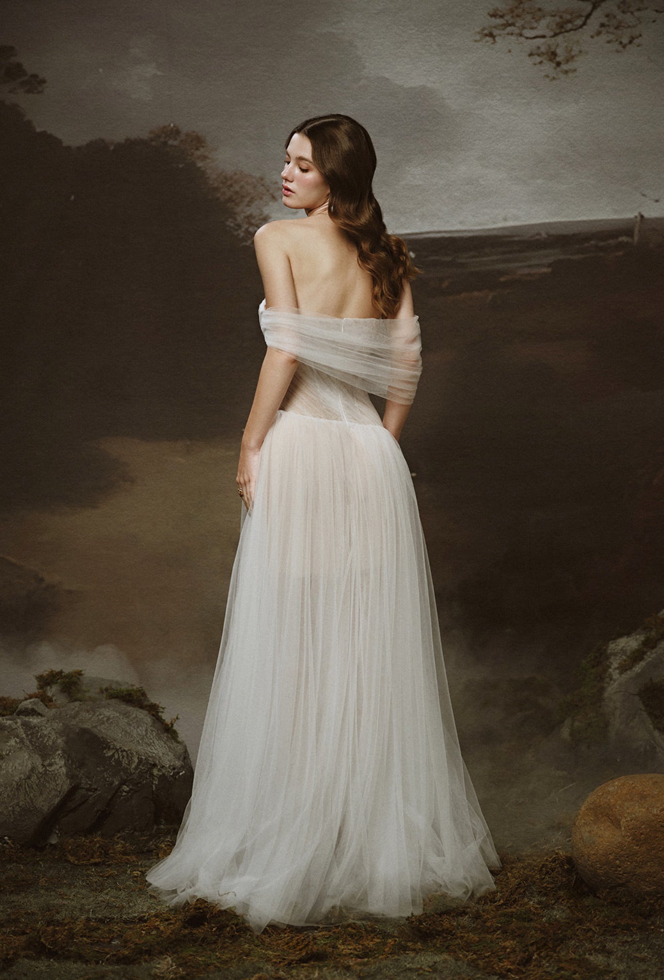 LINH PHUNG White Seraphine Maxi Dress