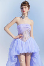 BY JENNY Violet purple Mini Dress