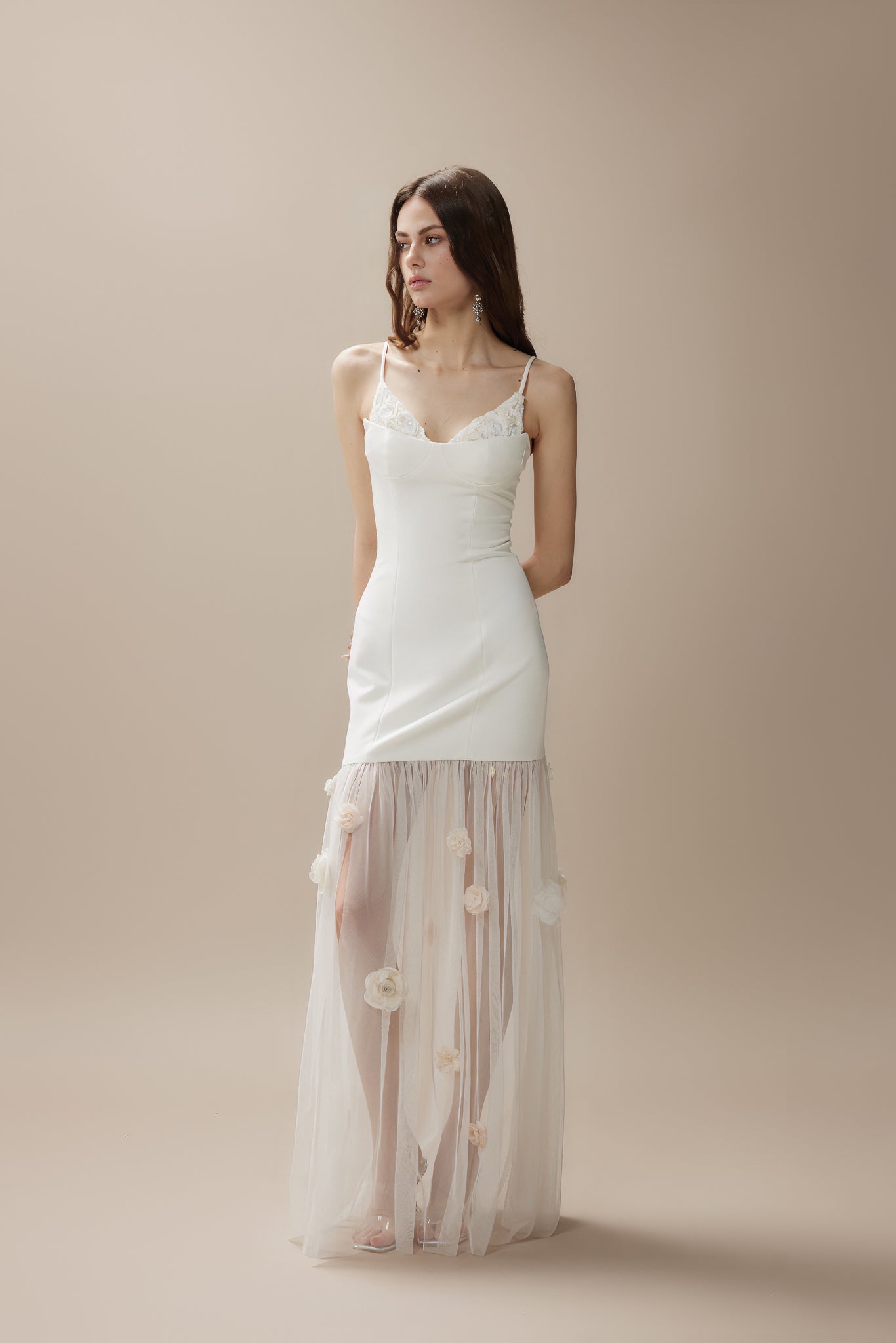 FA SOGNO Grey Mini Dress