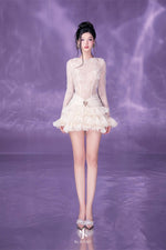 By Jenny White Mei Mini Dress