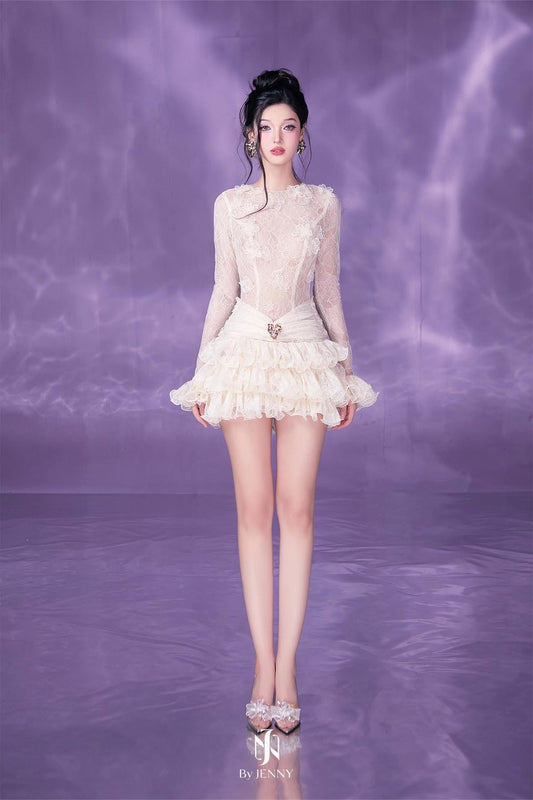 By Jenny White Mei Mini Dress