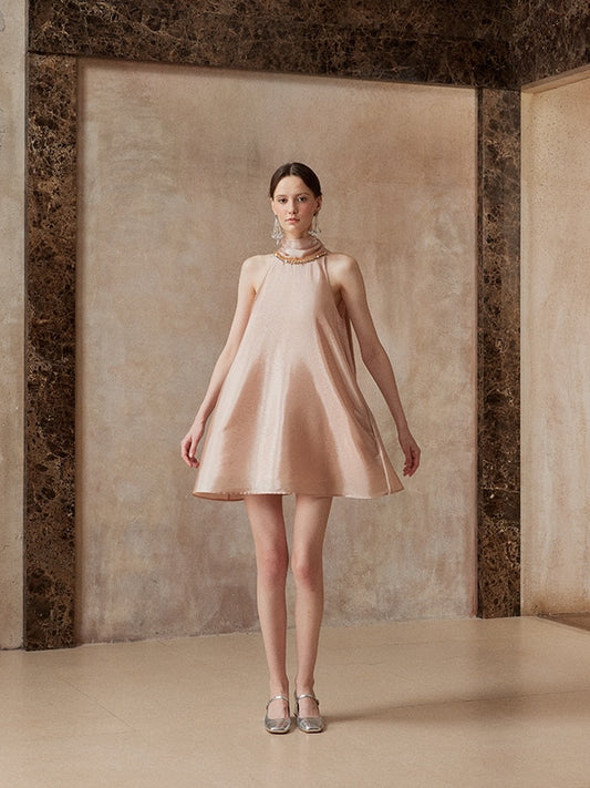 Fa sogno Pink Mini Dress