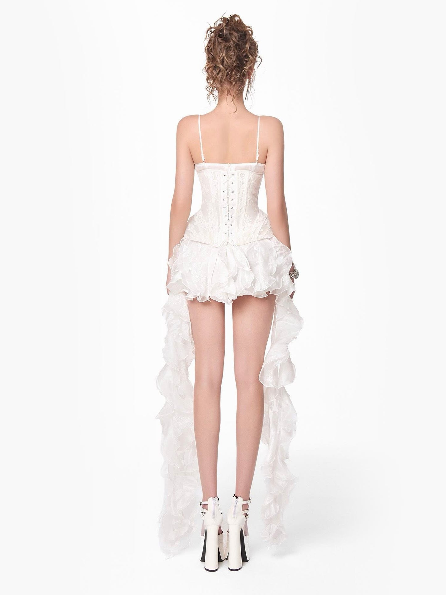 JENEA BY JENNY Sweet Vacation Gleam Corset Top & Skirt