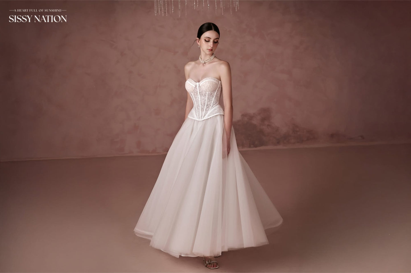Sissy Nation White Romantic Maxi Dress Wedding