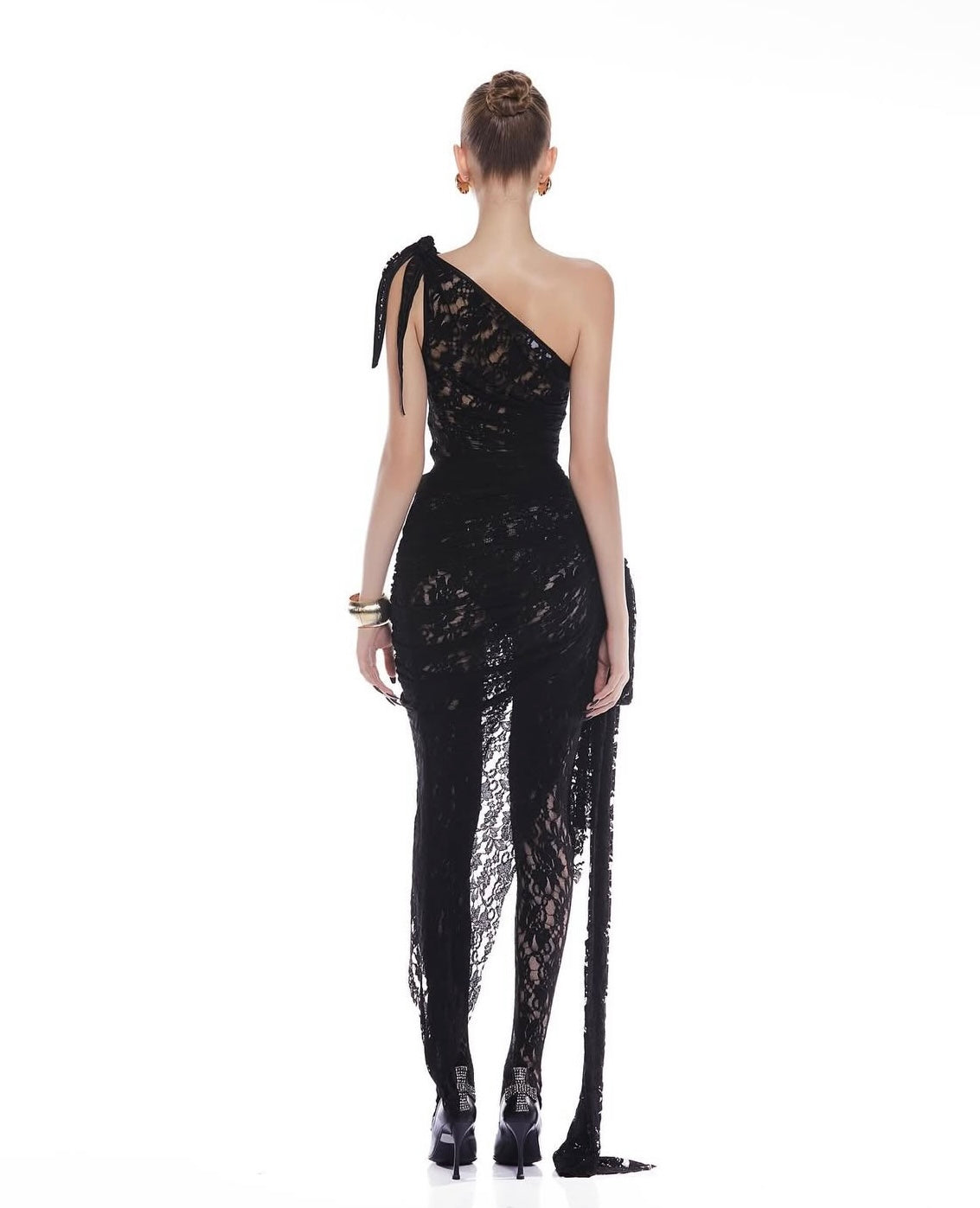 MAEL FEMME Black mini dress