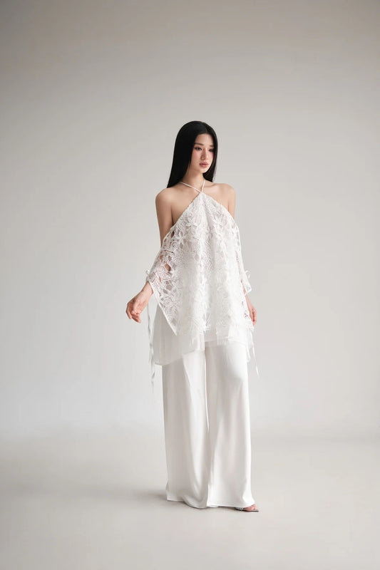 DELICIAE White Sunny Top & Pants