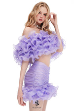 BY JENNY Purple Ember Floral Set