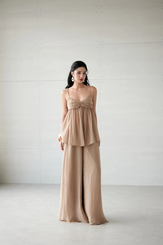 DELICIAE Nude Lucy Set Top & Pants