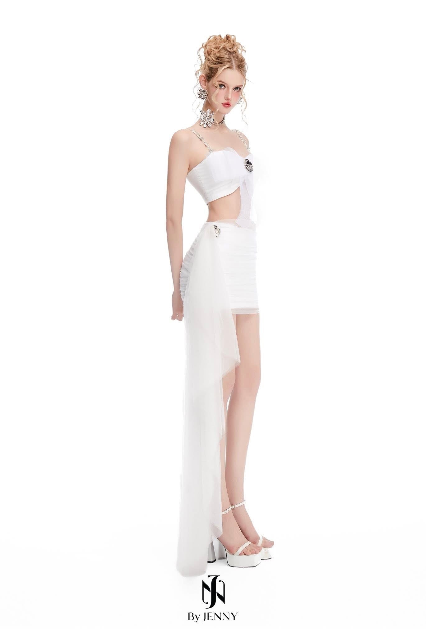 BY JENNY WHITE Celia Top & Skirt Set