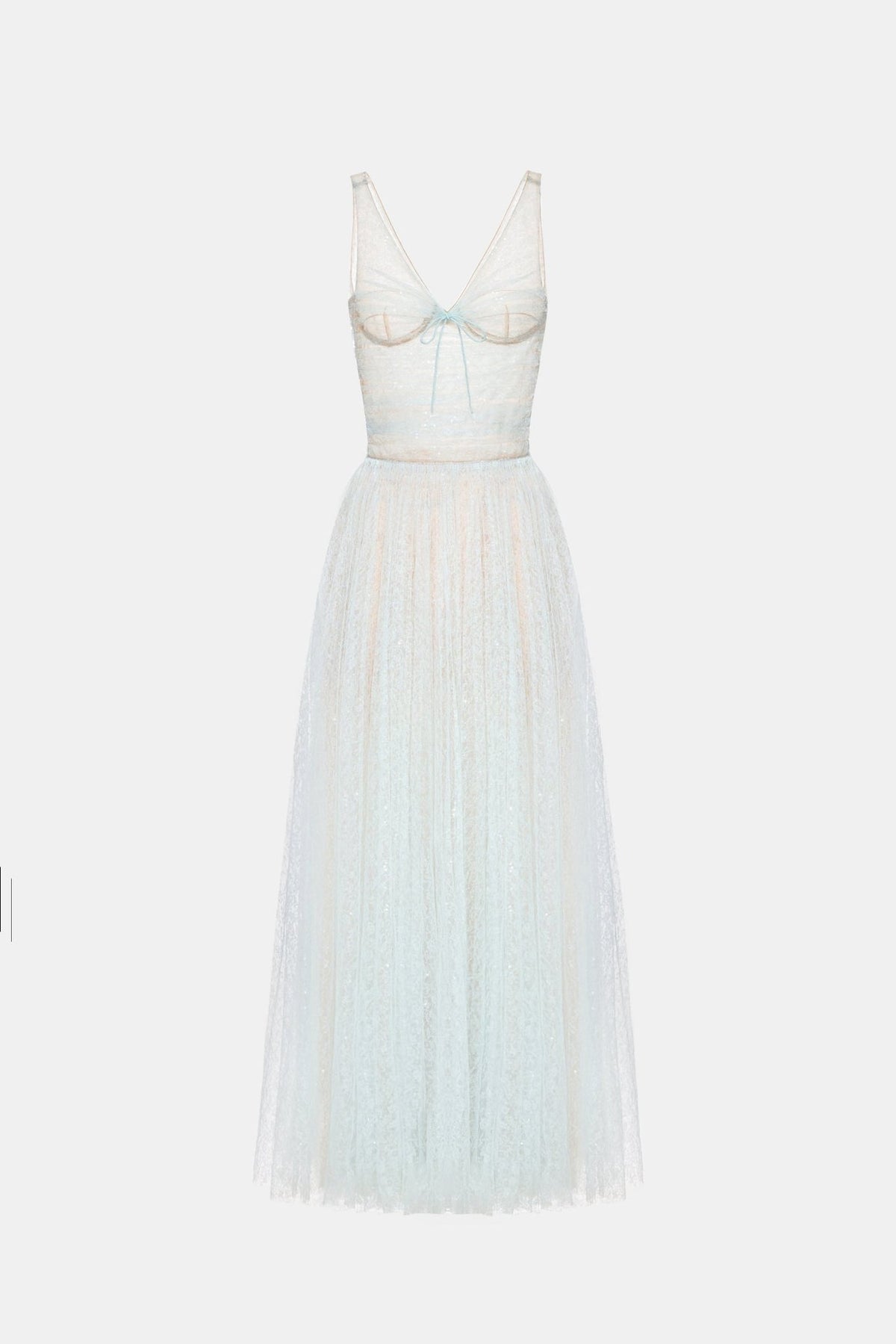 MONTSAND Green Blue Purple Violet Drapped Maxi Dress