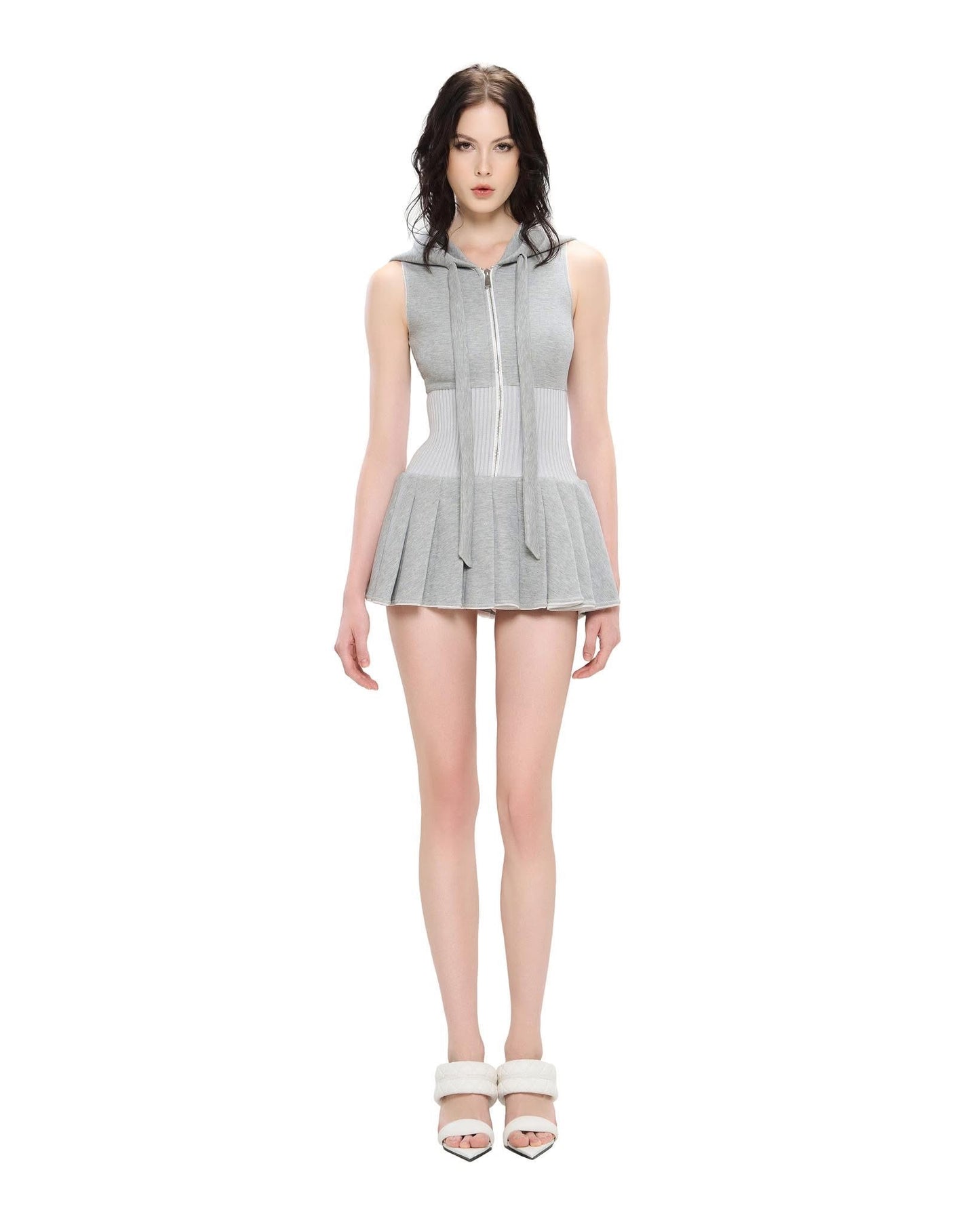 LSOUL Grey Mini Dress