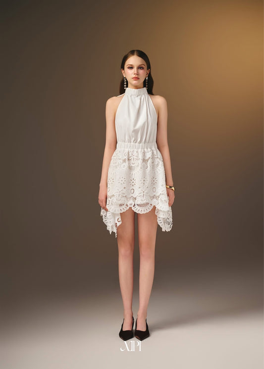 XIPI White Shelia Mini Dress