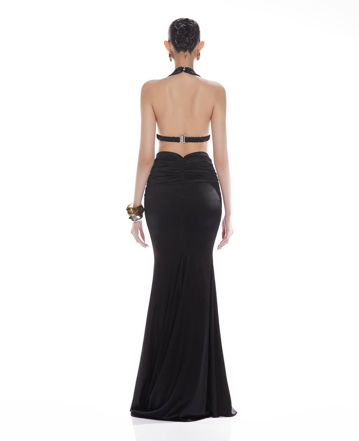 MAEL FEMME Black Top & Maxi Skirt