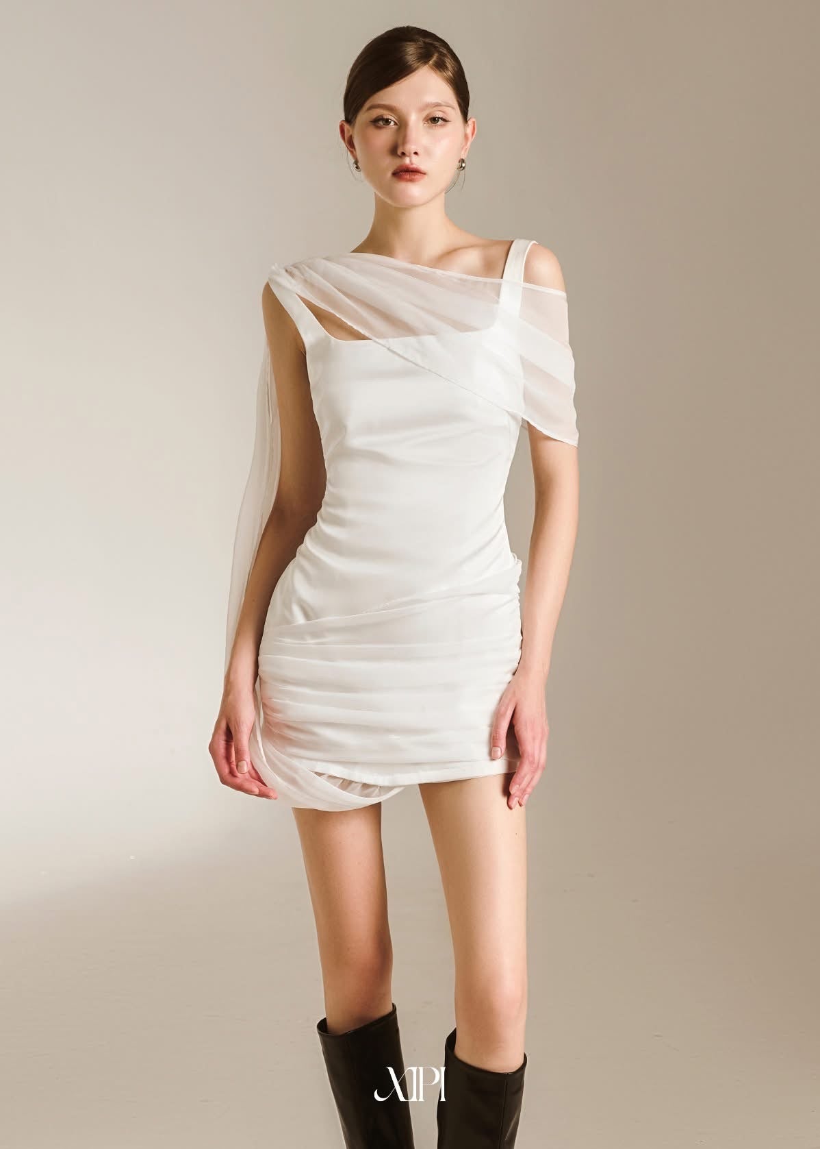 Xipi White Amira Mini Dress