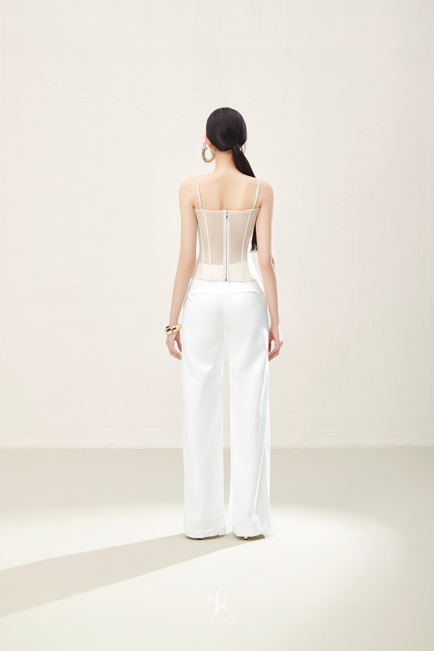 BY JENNY White Ayla Top & Pant