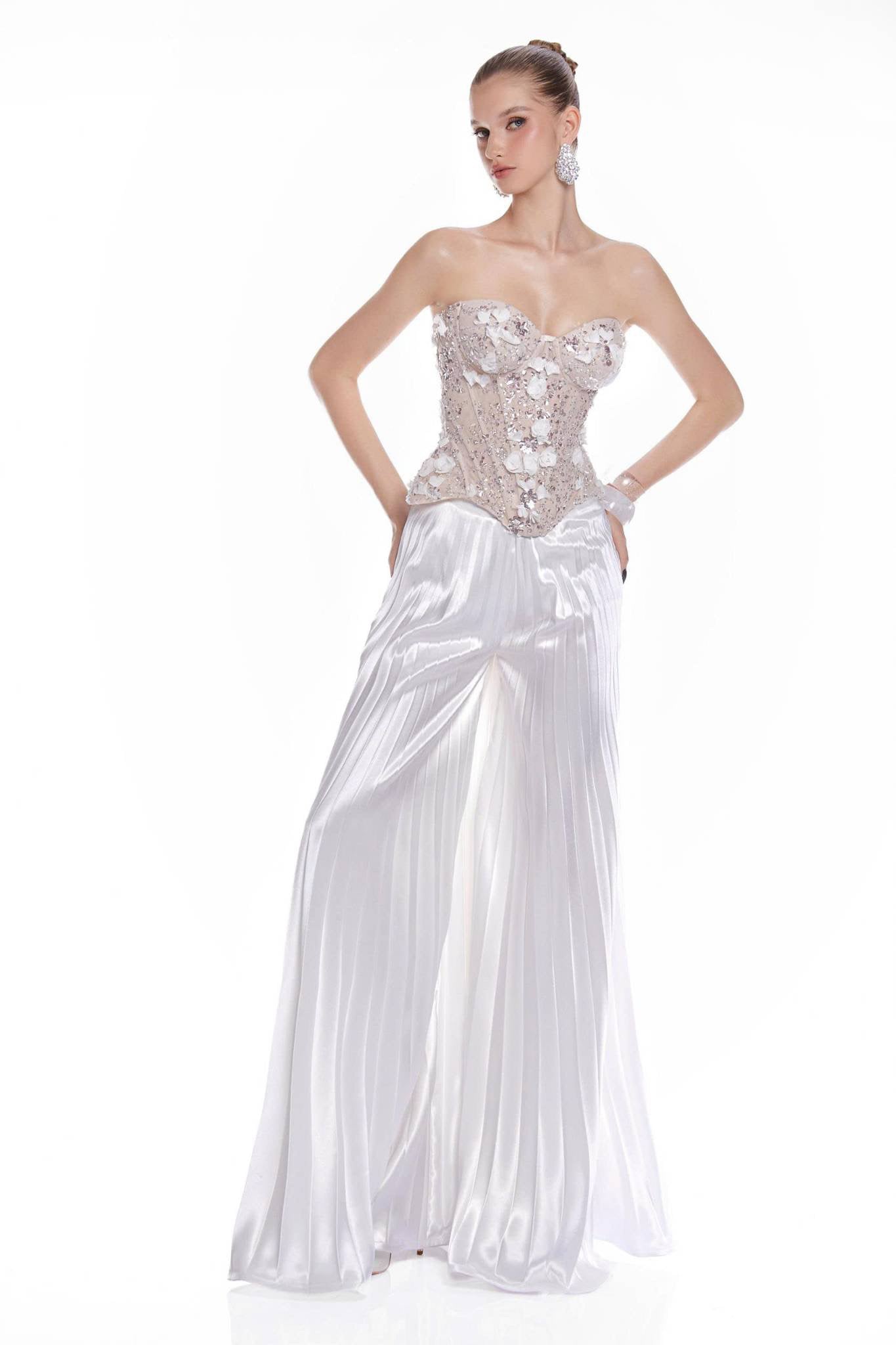 MAEL FEMME White Top & Pant