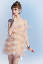 BY JENNY Nami Pink Mini Dress