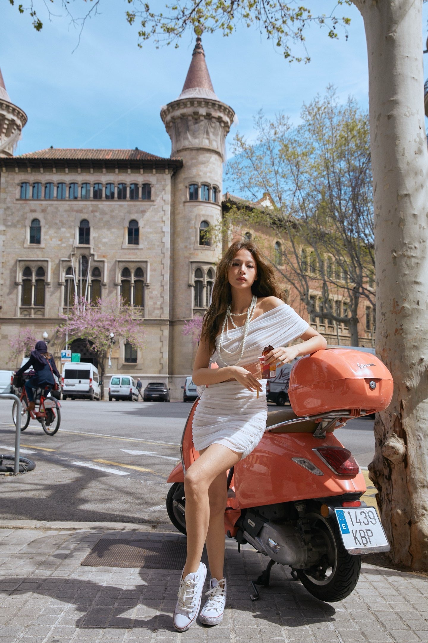 MINPURA White Mini Dress