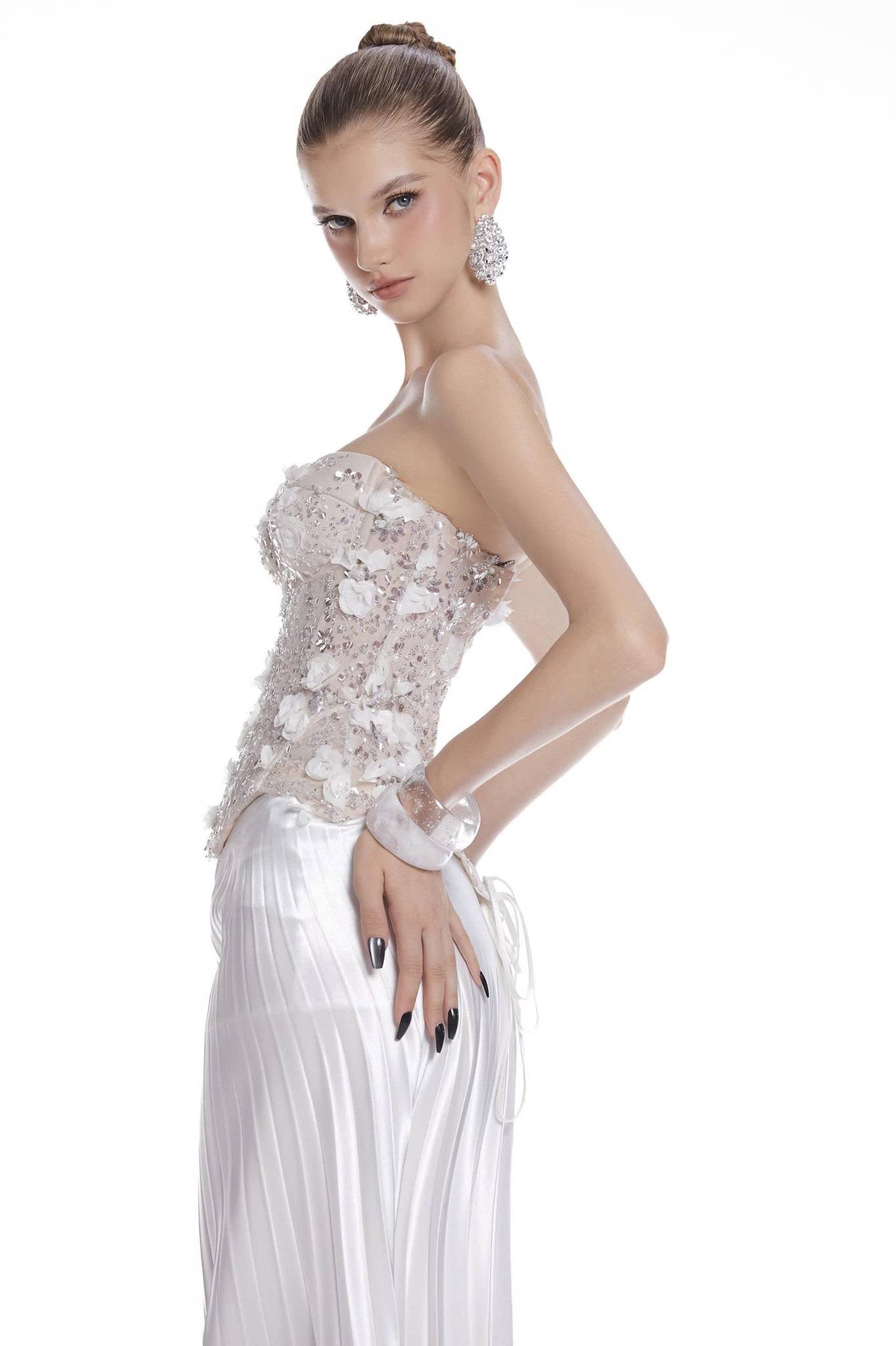 MAEL FEMME White Top & Pant