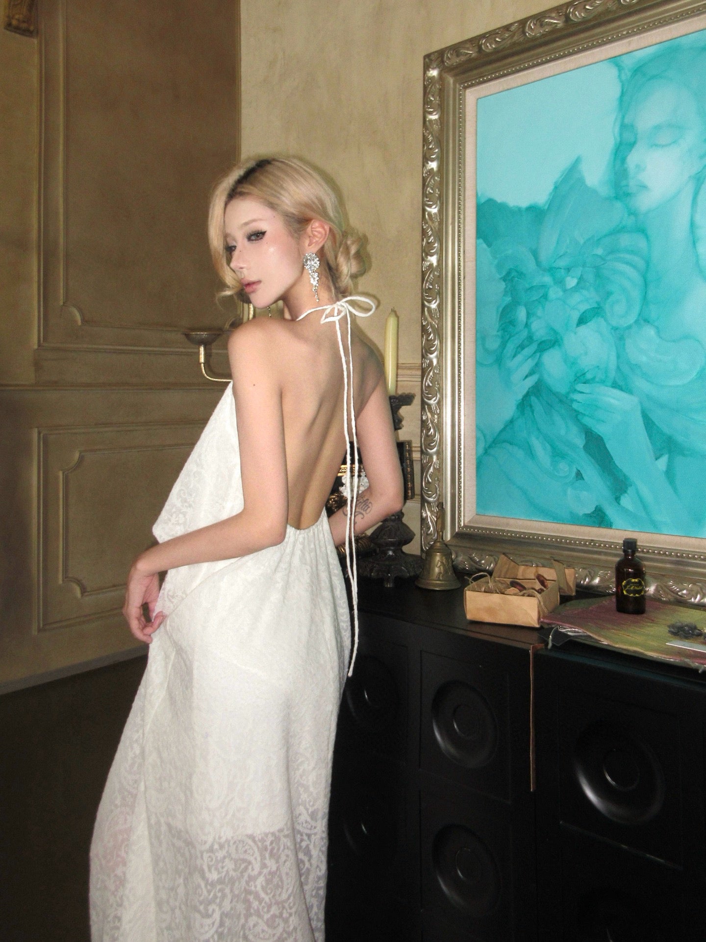 CROWCREW White Maxi Dress