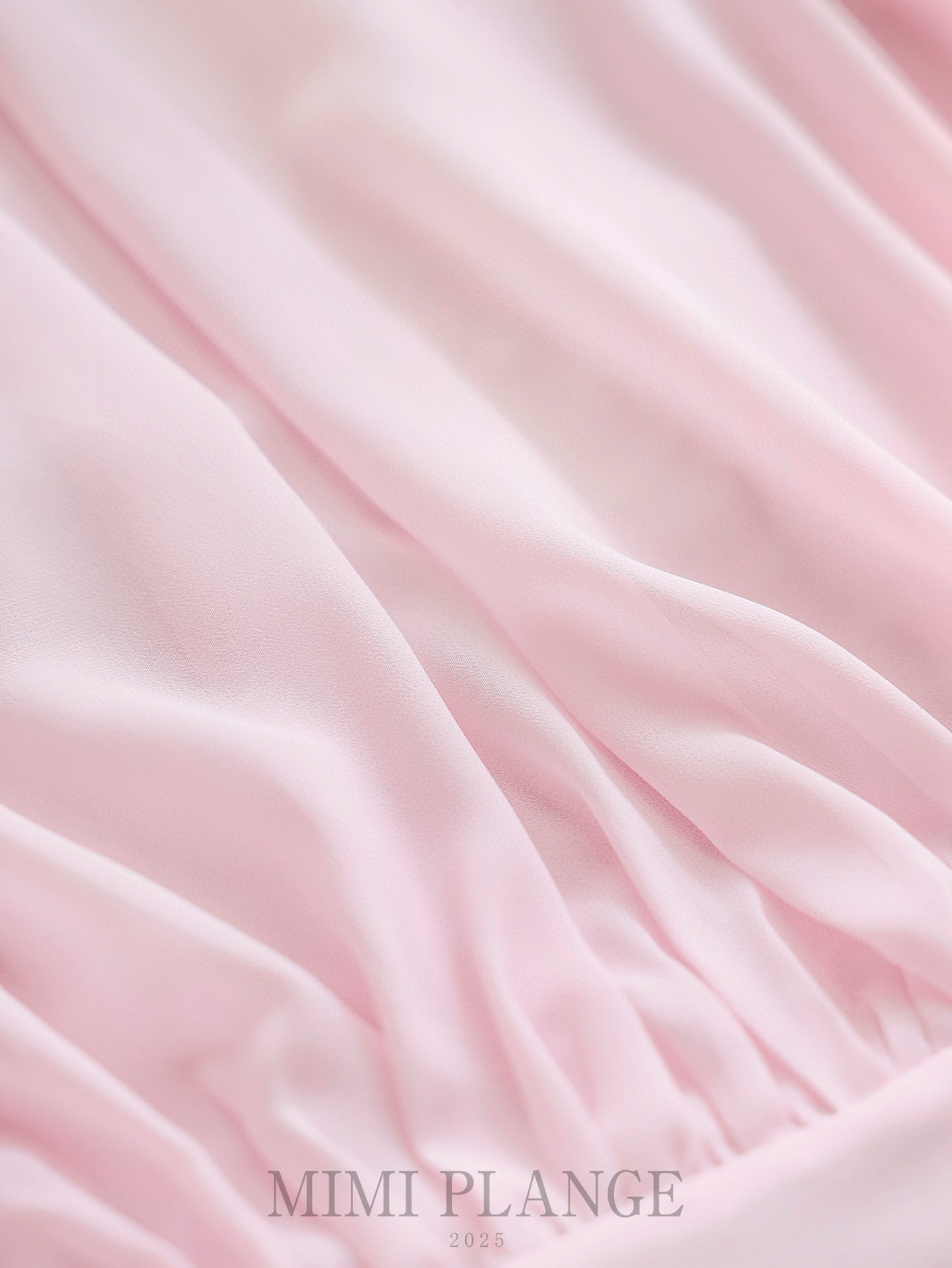 MIMI PLANGE Pink Floral Midi Dress