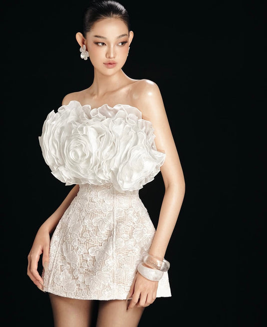 MAEL FEMME White mini dress