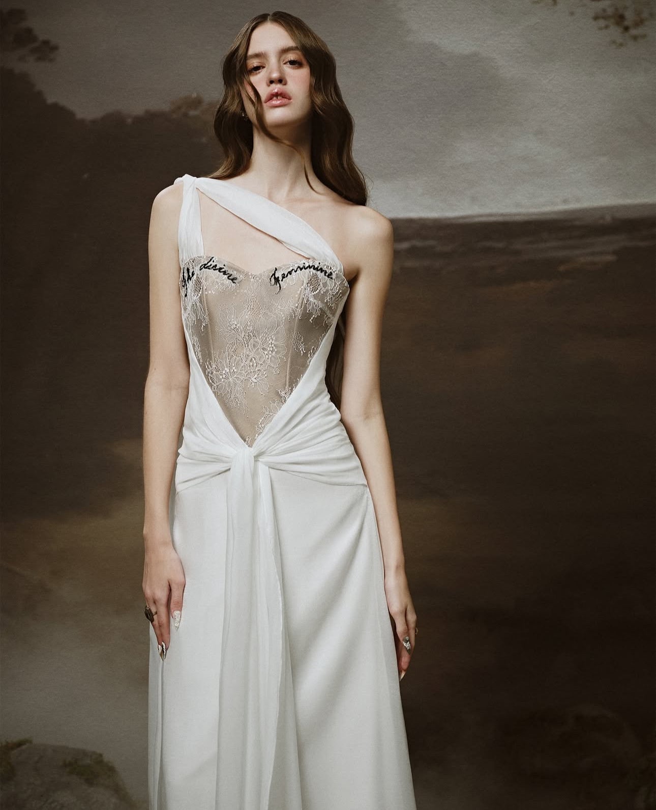 LINH PHUNG White Venusa Maxi Dress