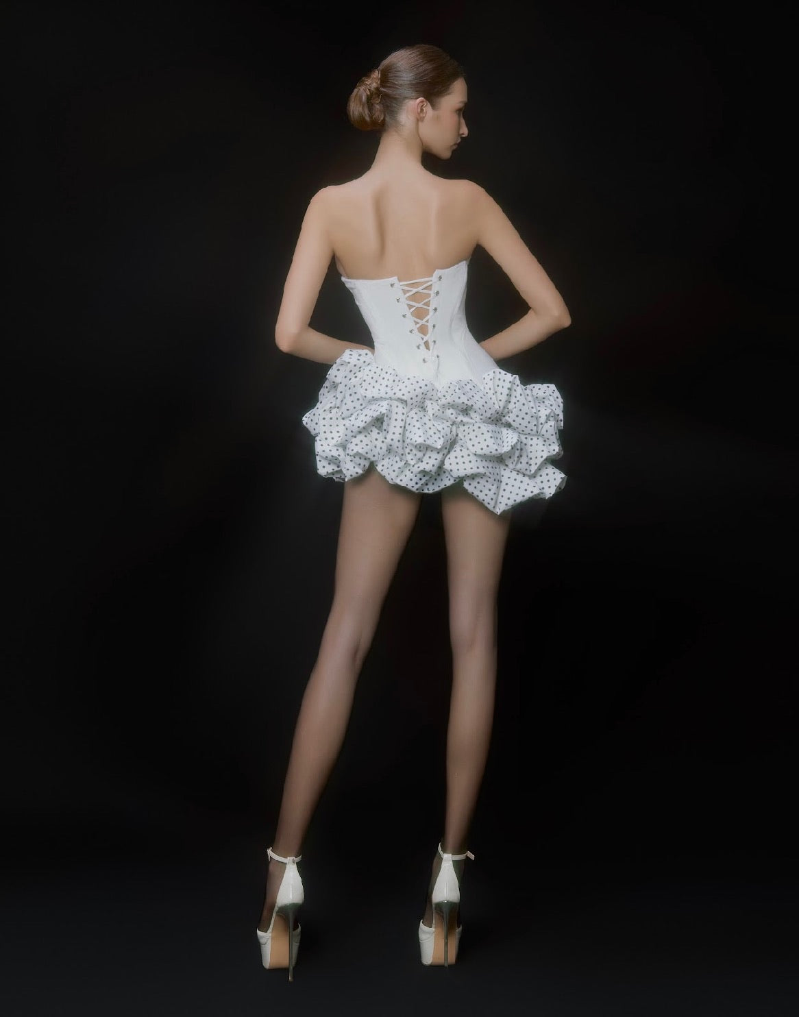 MAEL FEMME Sexy Vacation Black Tilia Mini Dress