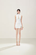 BY JENNY White Camille Mini Dress