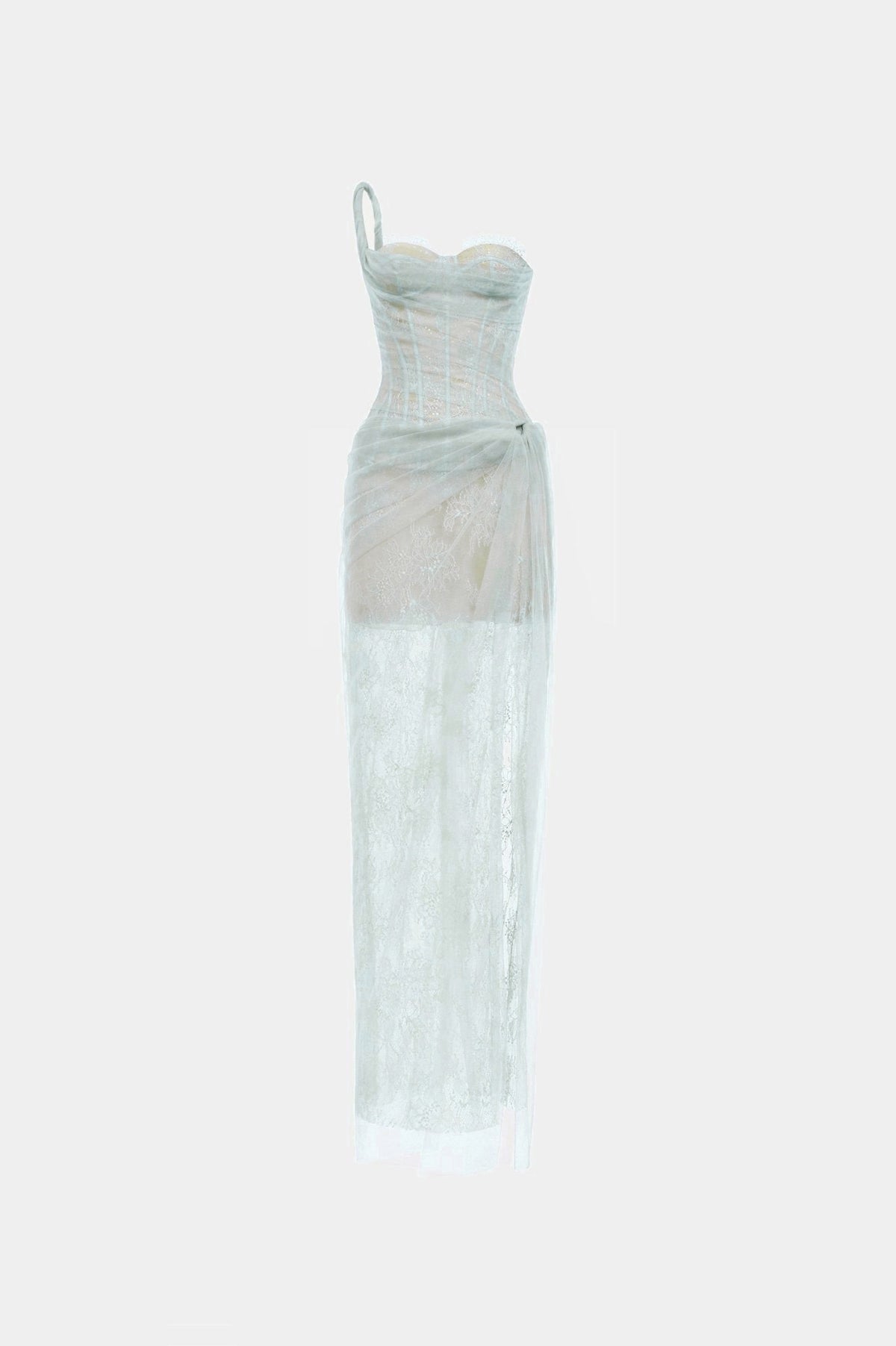 MONTSAND Nude Mara Maxi Dress