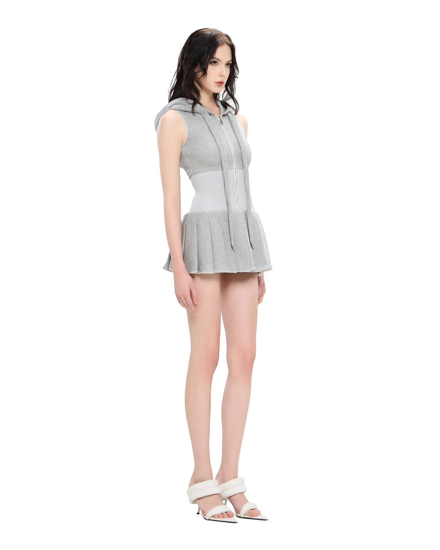LSOUL Grey Mini Dress