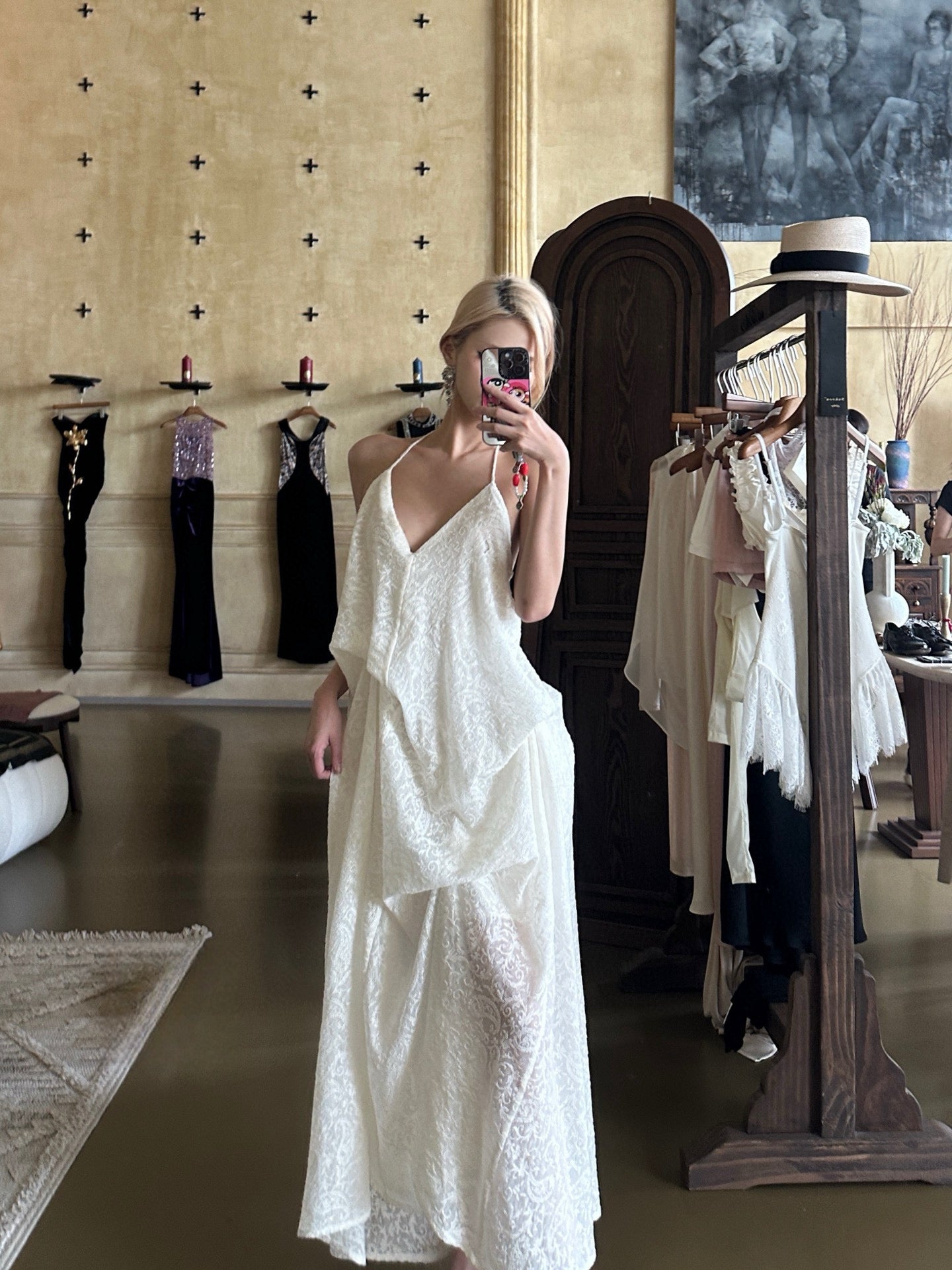 CROWCREW White Maxi Dress