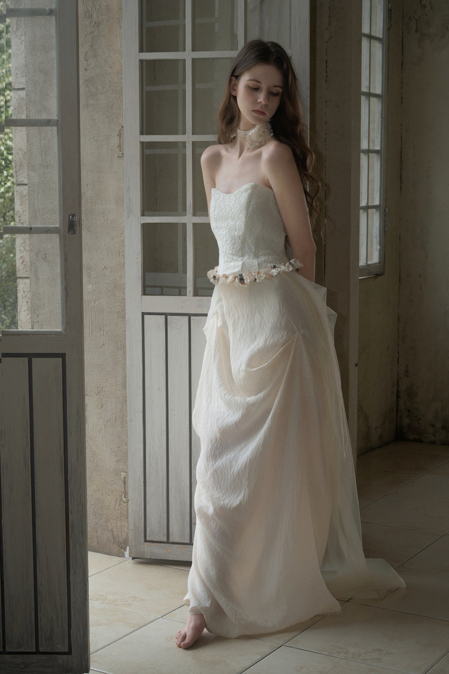 CROWCREW White Maxi Dress