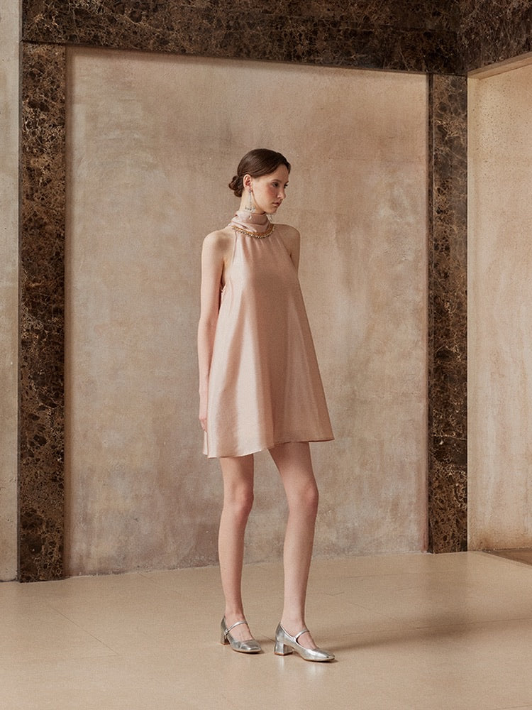 Fa sogno Pink Mini Dress