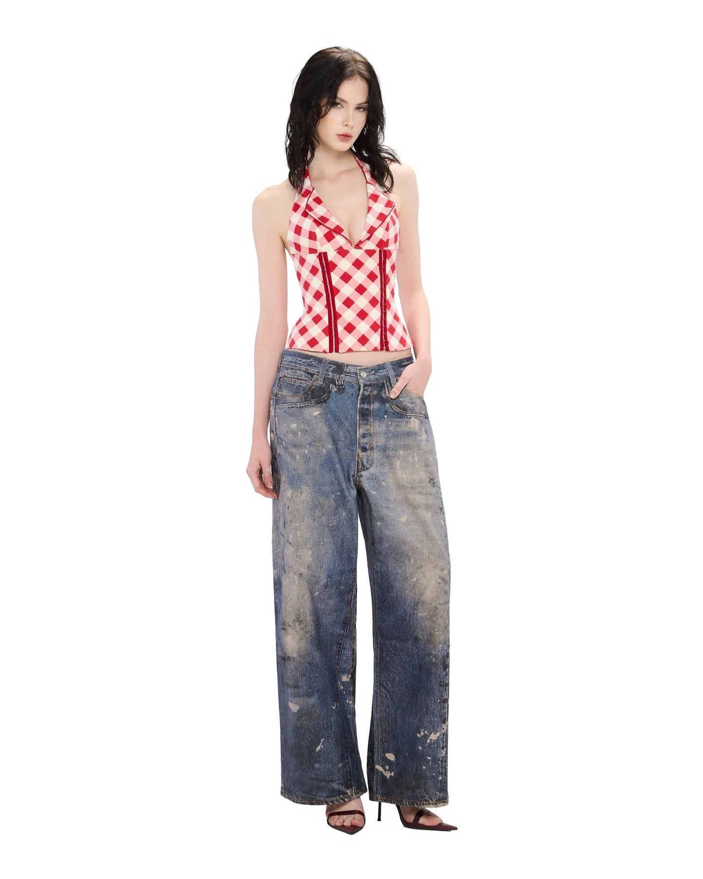 LSOUL Red Uzi Top