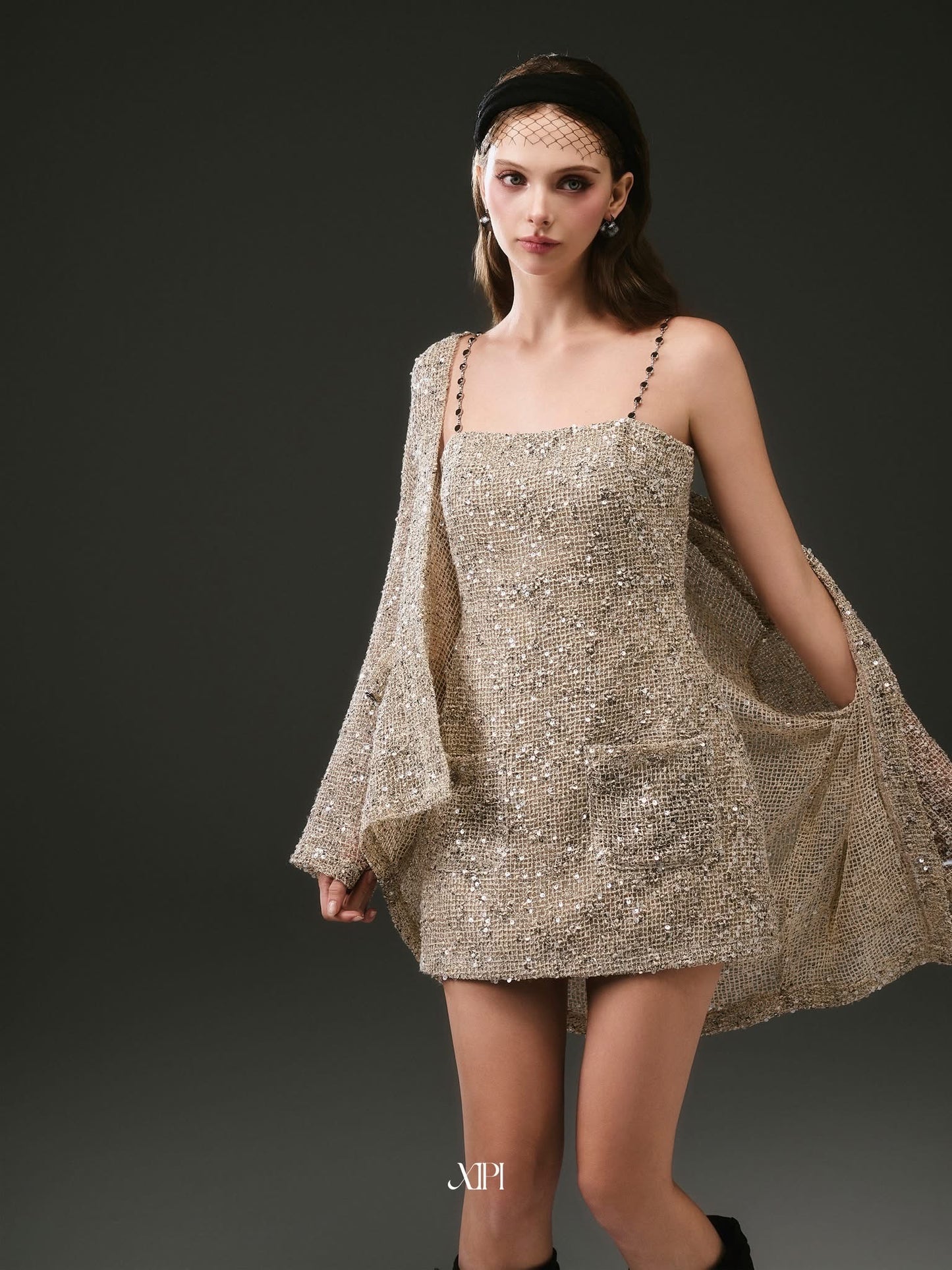 XIPI Blair Mini Dress & Coat