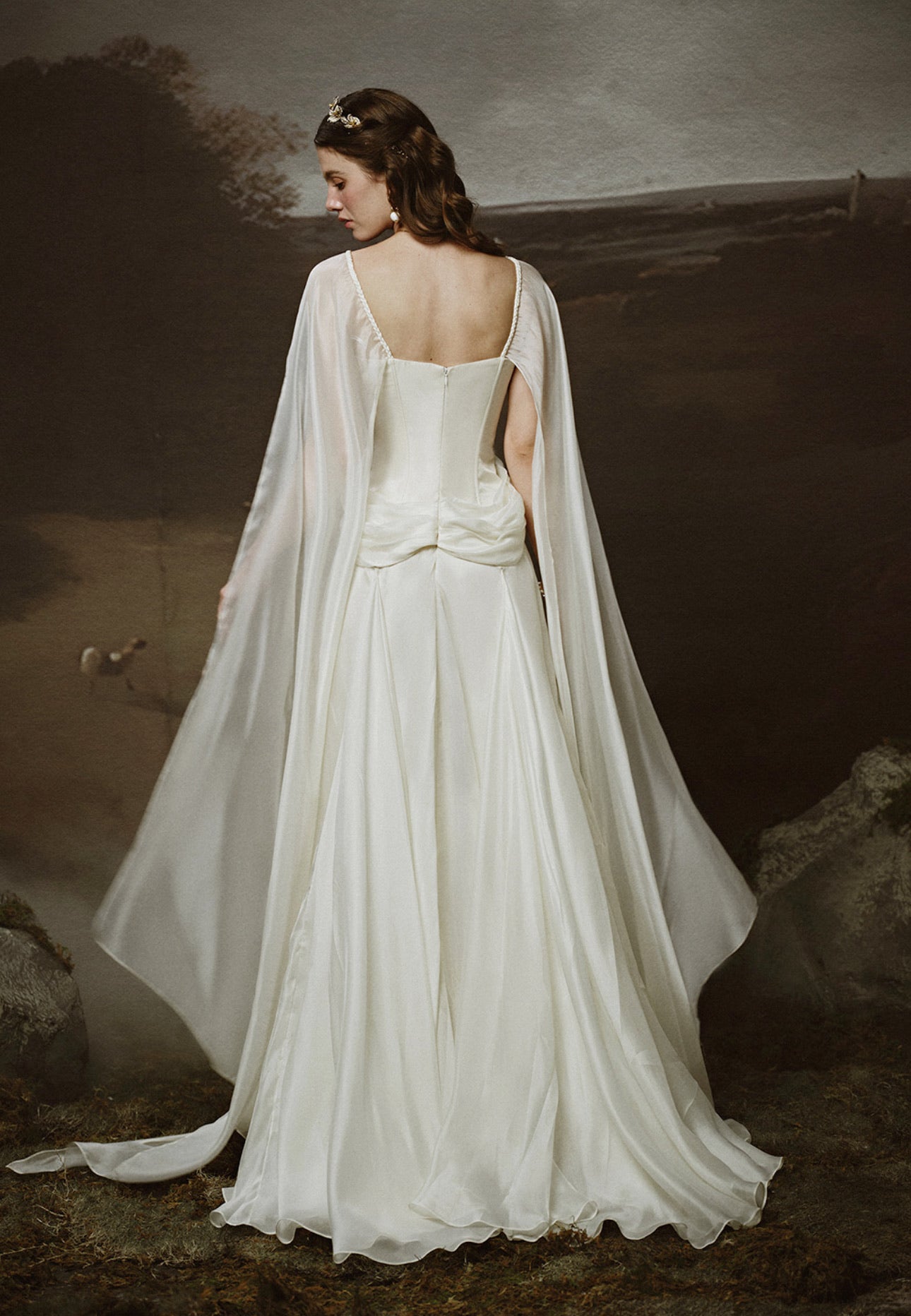 LINH PHUNG White Thalia Maxi Dress