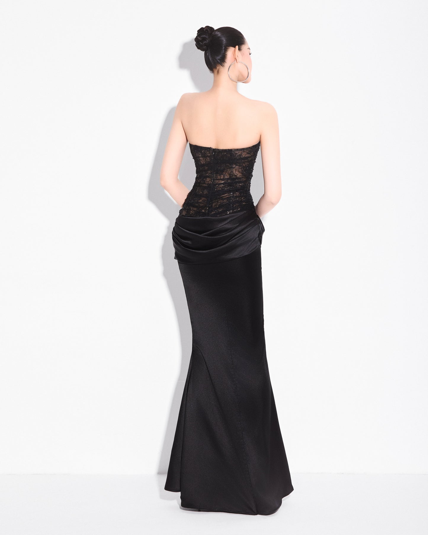 MAEL FEMME Black Formal Alessandra Maxi Dress