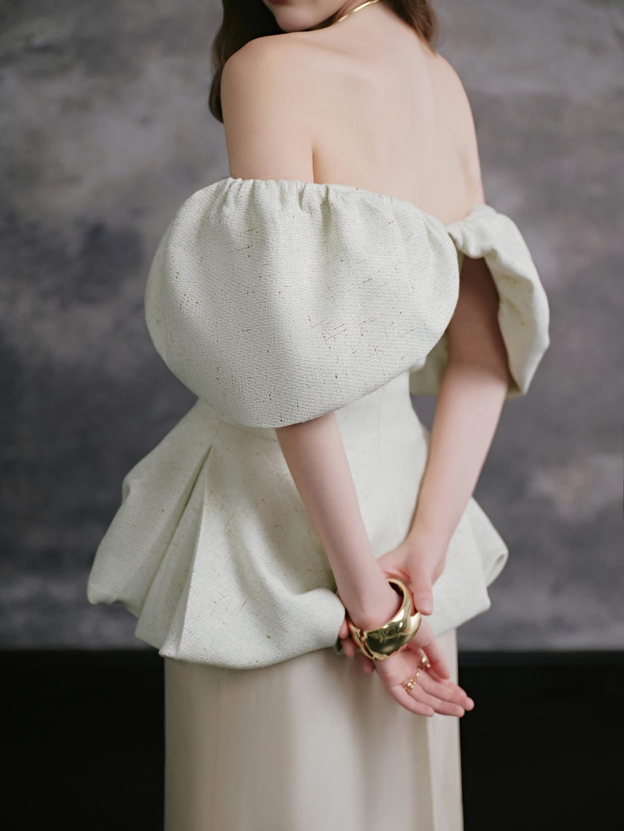 DELICATE Nude LIORA Top & Skirt