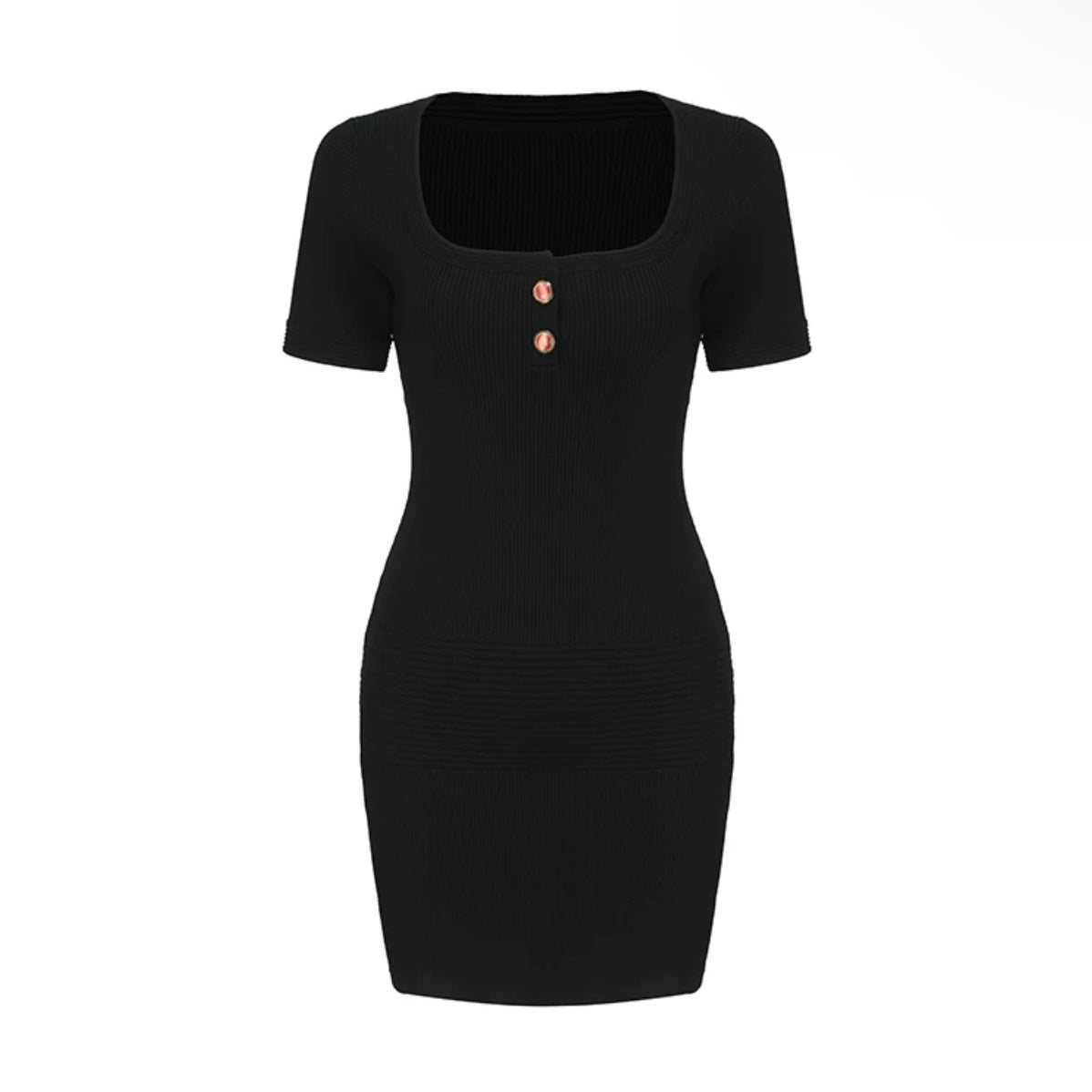 Nana Jacqueline white|black|pink knit mini dress