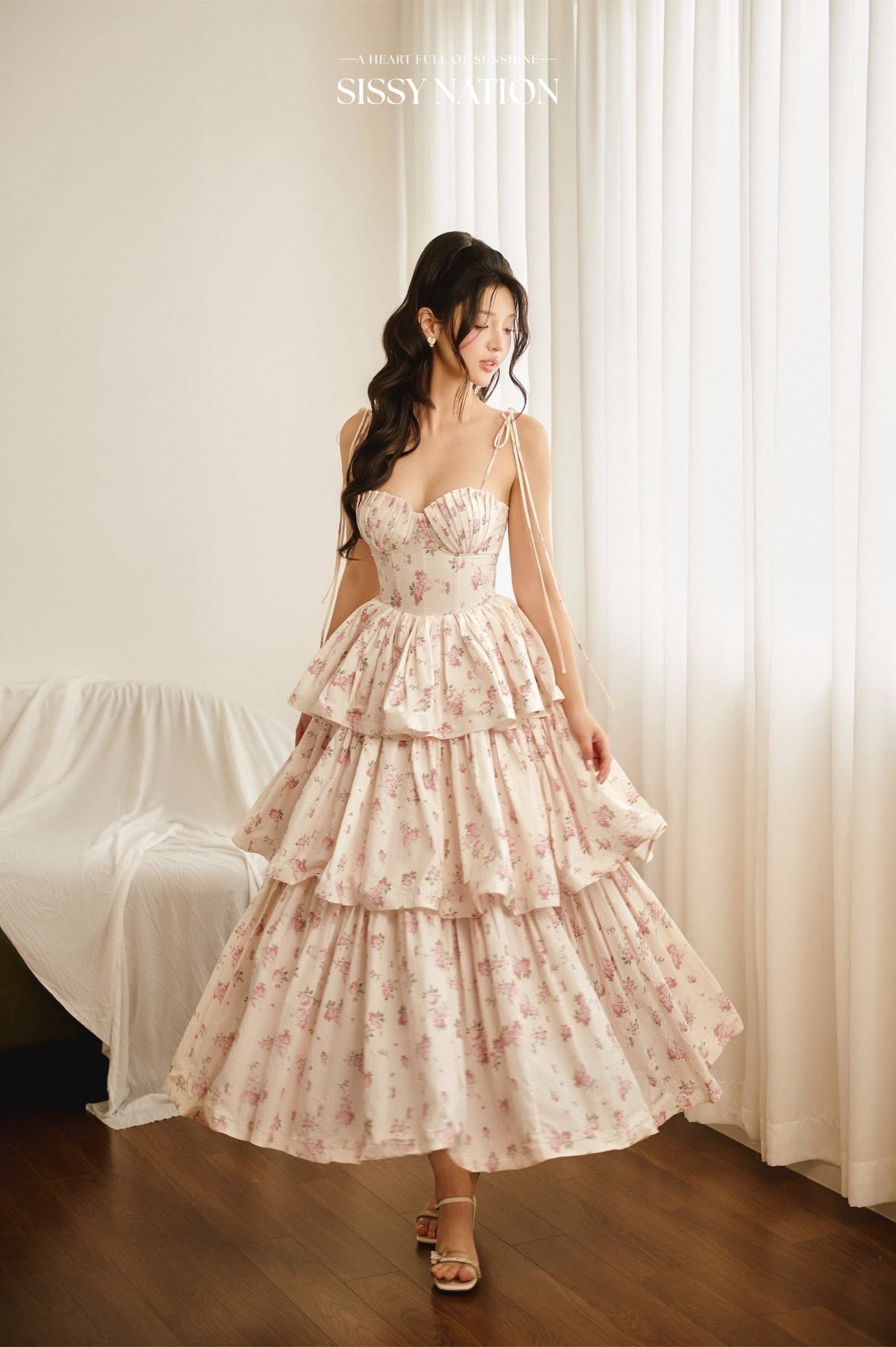 SISSY NATION Floral Sweet Our Melody Maxi Dress